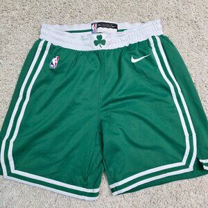 Nike NBA Autientics Boston Celtics Basketball Shorts size 38